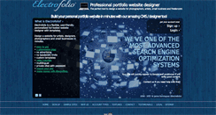 Desktop Screenshot of electrofolio.com